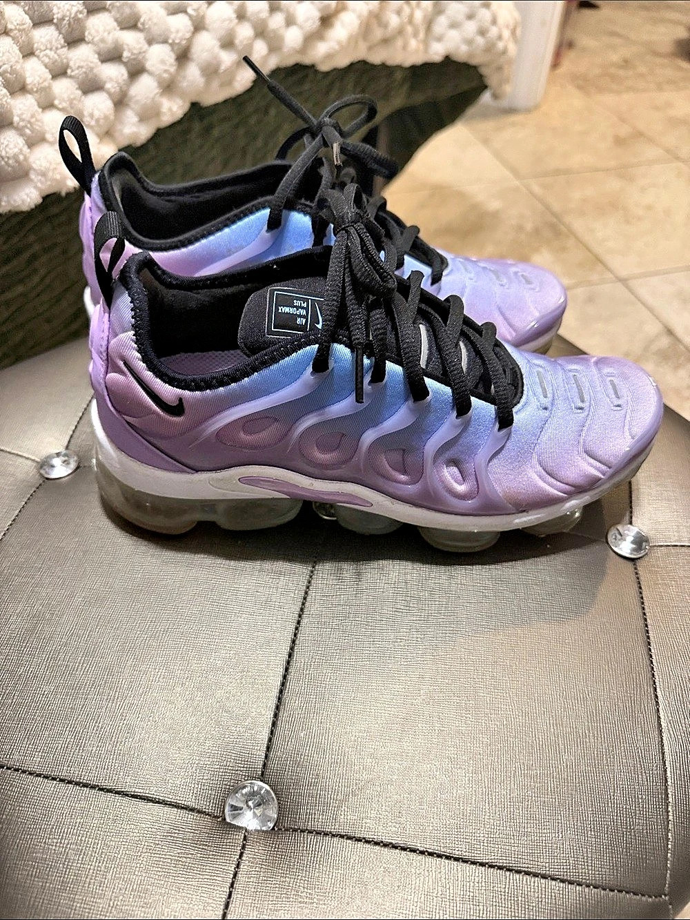 Nike Air VaporMax Plus Purple & Blue Sneakers Like New